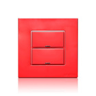 DLV Color Change Kit, IEC BS, 2 Buttons, Color Red