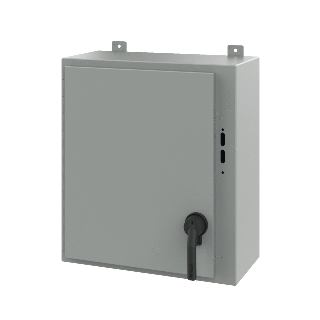 Disconnect Enclosure with Handle Type 12, 24.00x21.38x10.00, Gray, Steel
