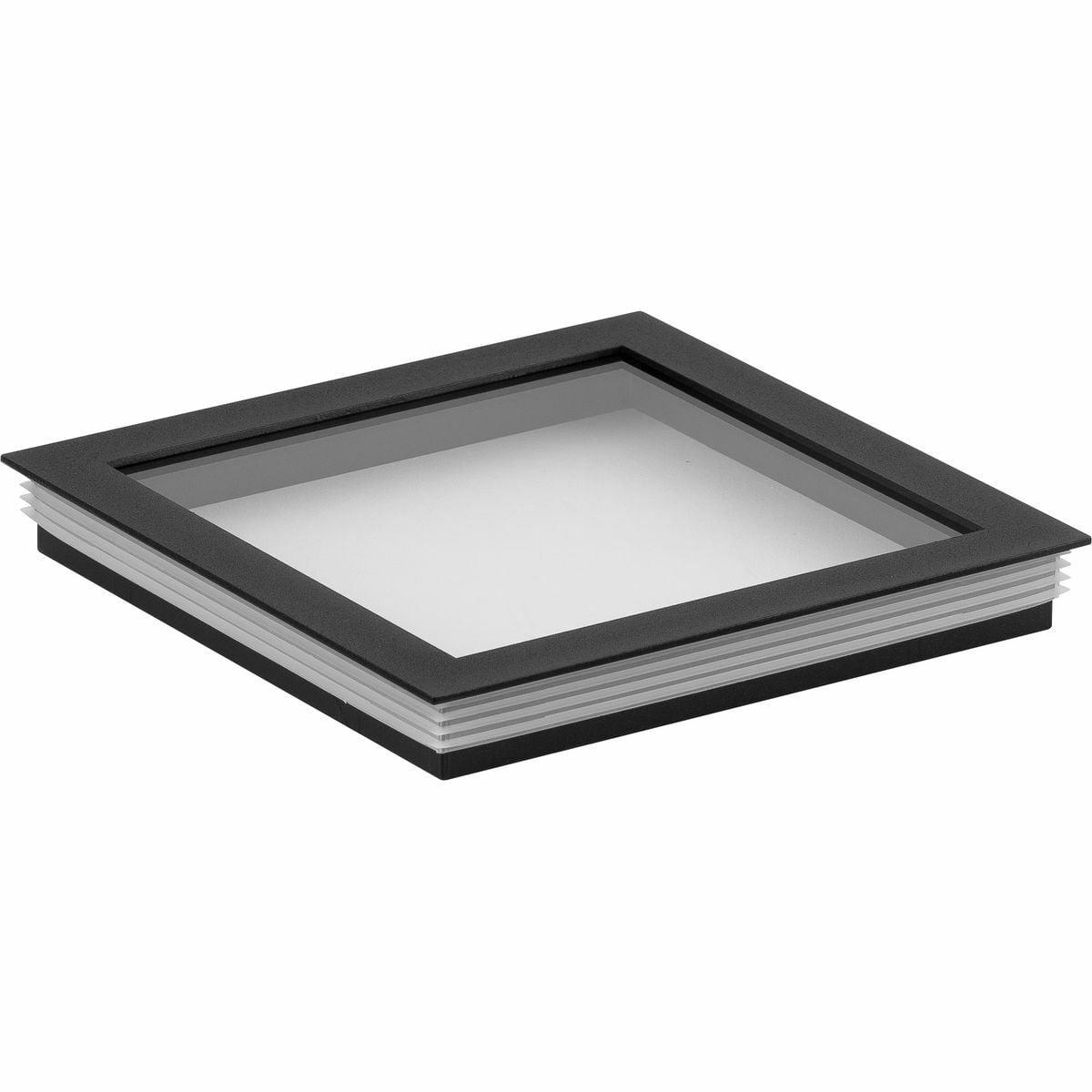 Create a more versatile and custom lighting experience curated for your lifestyle and design taste with this square cylinder cover accessory. Never sacrifice form for function with this discrete, minimalist lens packed with a punch for optimal performance. The clear lens with a sophisticated black rim offers flexibility when it comes to meeting your design and lifestyle needs with optimal outdoor lighting.