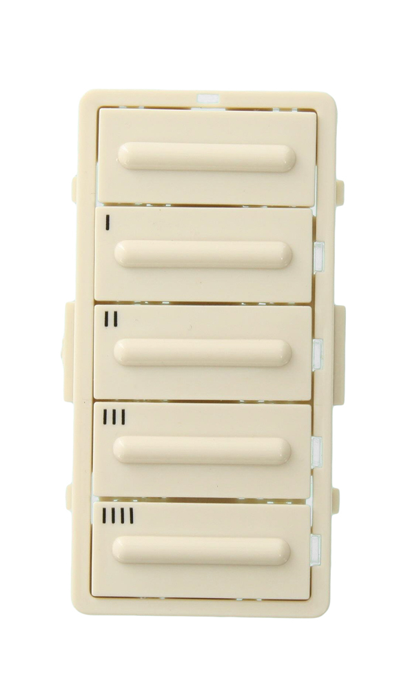 Color Change Kit for the 5-Button LTBxx Series Timers, Light Almond