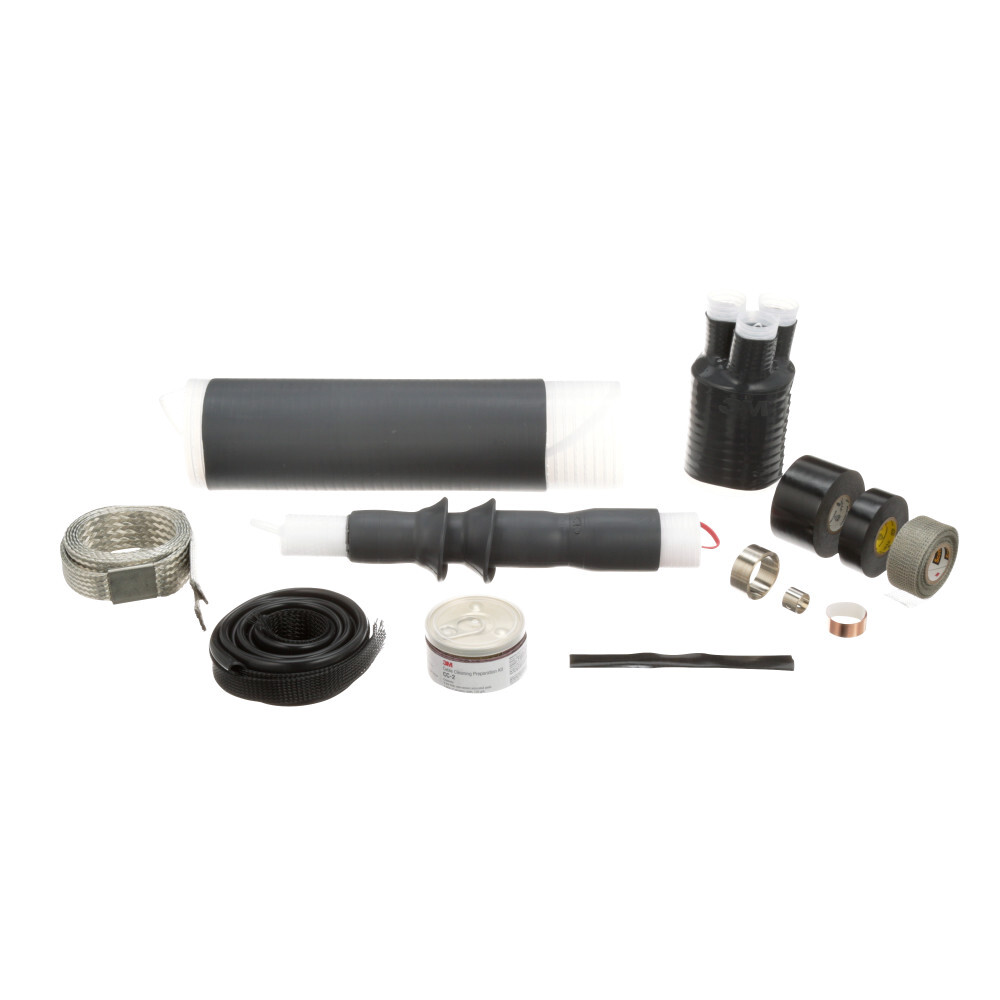 3M(TM) Cold Shrink QT-III, 3 Conductor Termination Kit 7621-S-2-3G, 0.50-0.70 in Cable Insulation O.D.