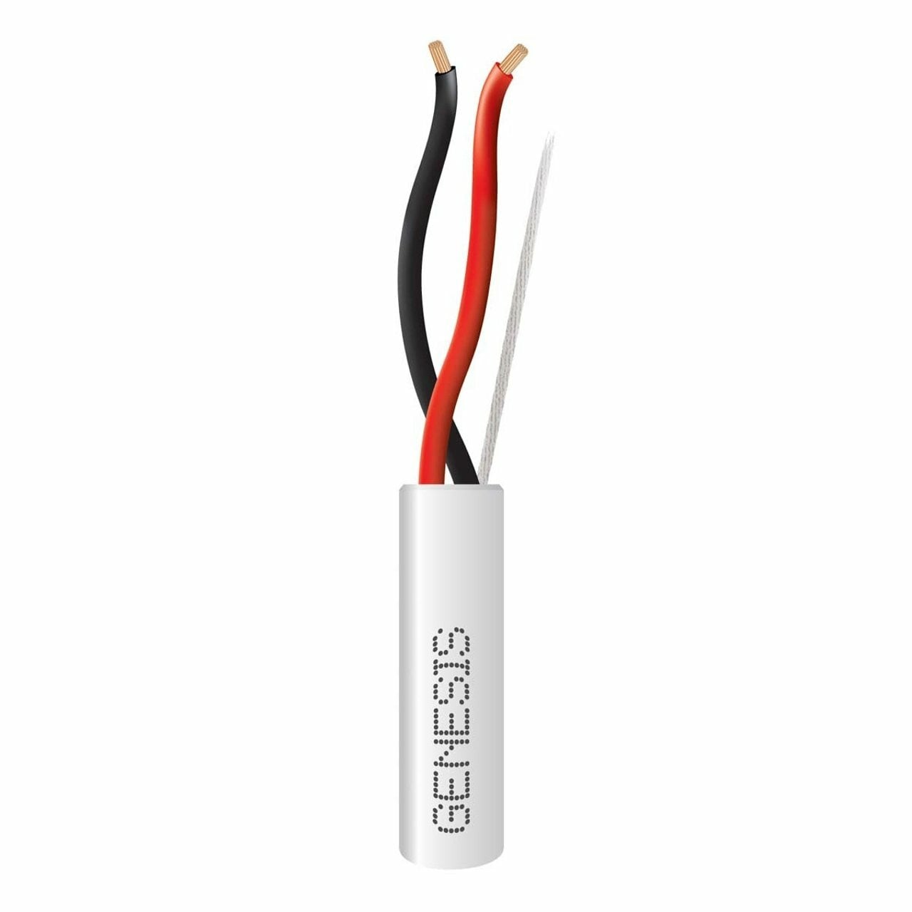 16/2 STRANDED CABLE - 500 FT PULL BOX - WHITE