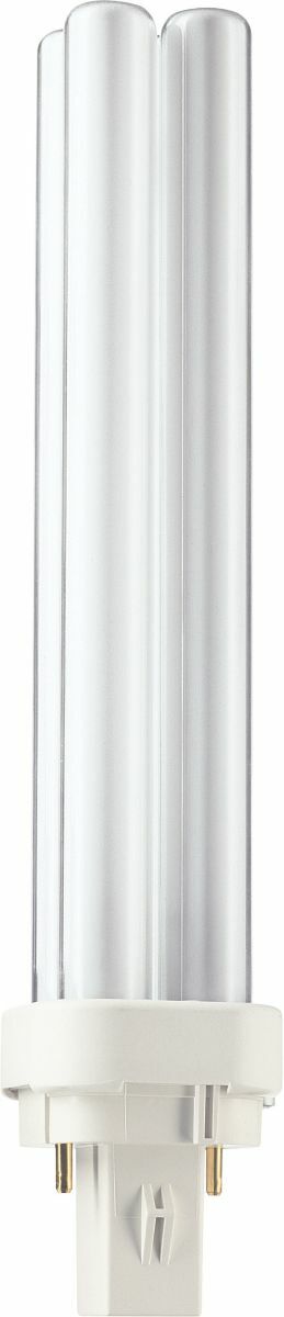 High Color Rendering, High Efficacy, Long Life Lamps Philips Linear Compact Fluorescent Lamps offer designers, specifiers and end-users new levels of efficiencies and versatility in sizes,configurations and application possibilities. With so many elegant fixtures available to complement their small size, high light output and advanced technology, Philips Energy Advantage lamps are fast becoming the preferred choice when maximum effciency and sleek design solutions are required. Enhanced performance - 80% light output between 55 and 127 F*;Sustainable lighting solution.;Compact quad tube design;* 80% light output in a base-up position
