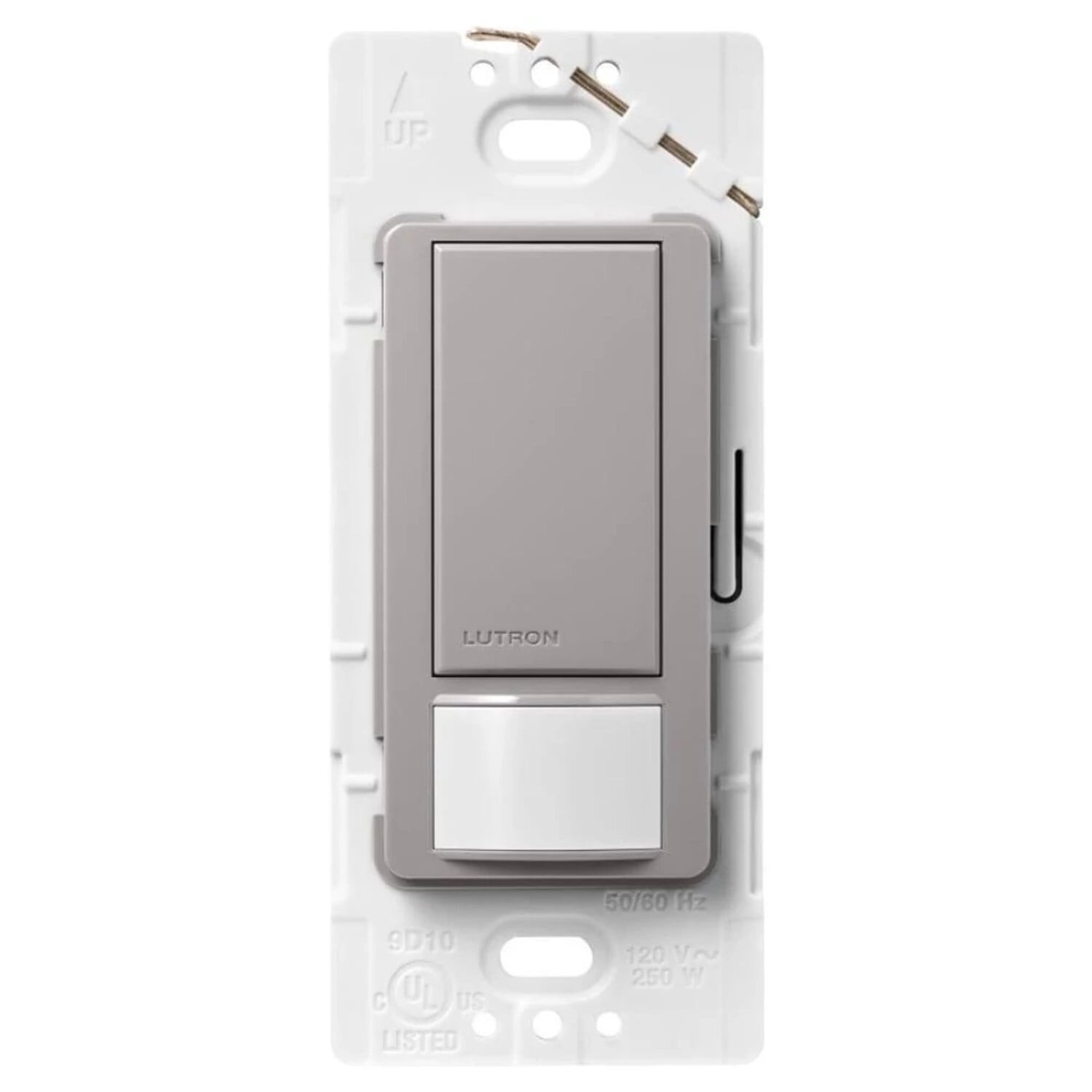 Lutron Maestro 5 Amp Single-Pole or Multi-Location Motion Sensor Switch, Gray