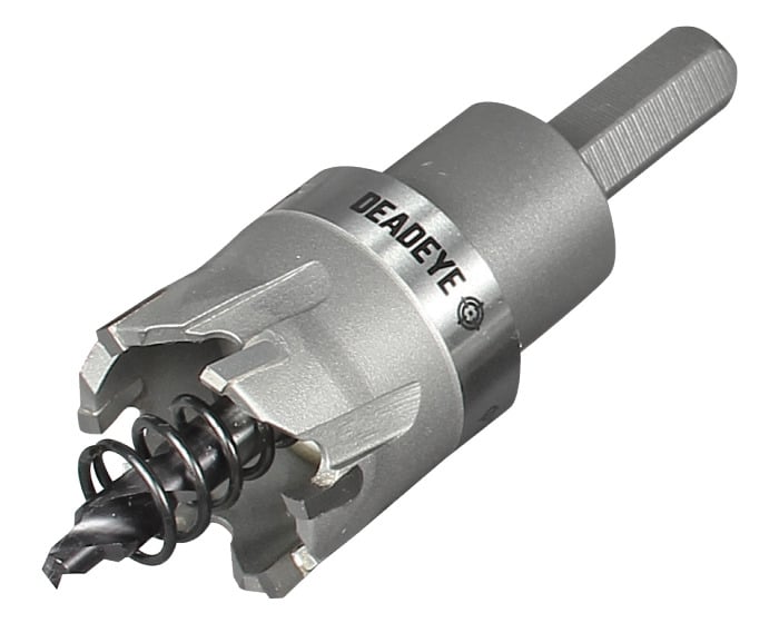 Carbide Tipped Hole Cutter, 1-1/8"