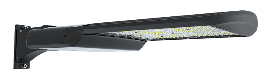 Arealight A17 distribution type 3 240W LED 120-277V Pole mount, Bronze