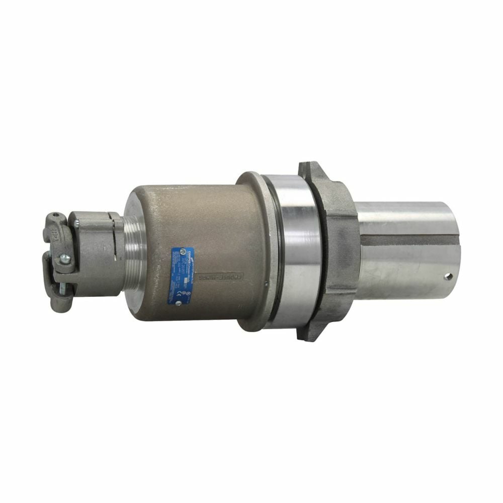 Eaton Crouse-Hinds series Arktite APL plug, 200A, 2.50-3.00", Four-wire, four-pole, 50-400 Hz, Style 1, Copper-free aluminum, Mechanical lug, 600 Vac/250 Vdc, 0.687"