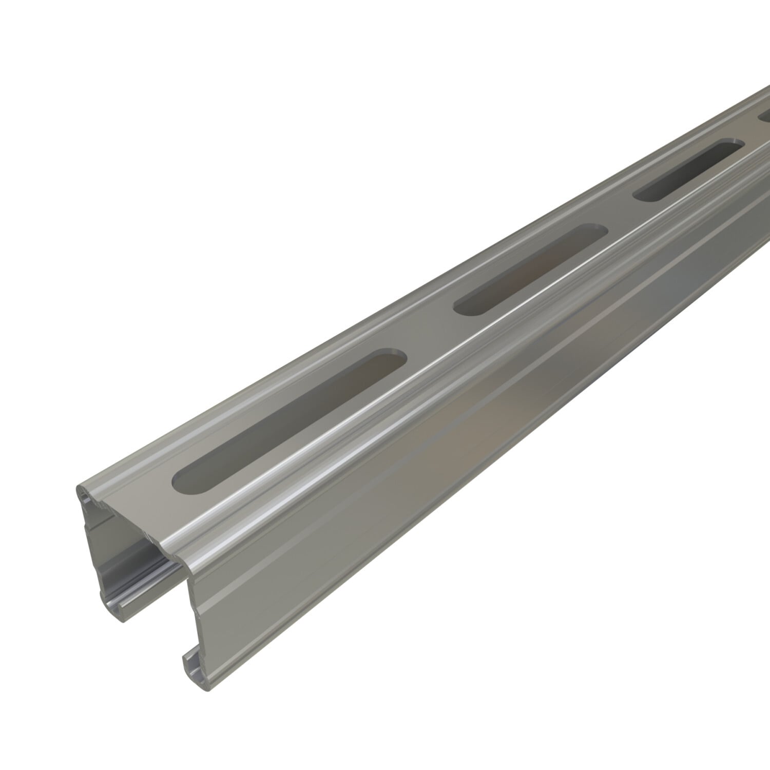UNISTRUT CHANNEL, 14ga, 1-5/8"x 1-5/8", SL-SLOTS, PG