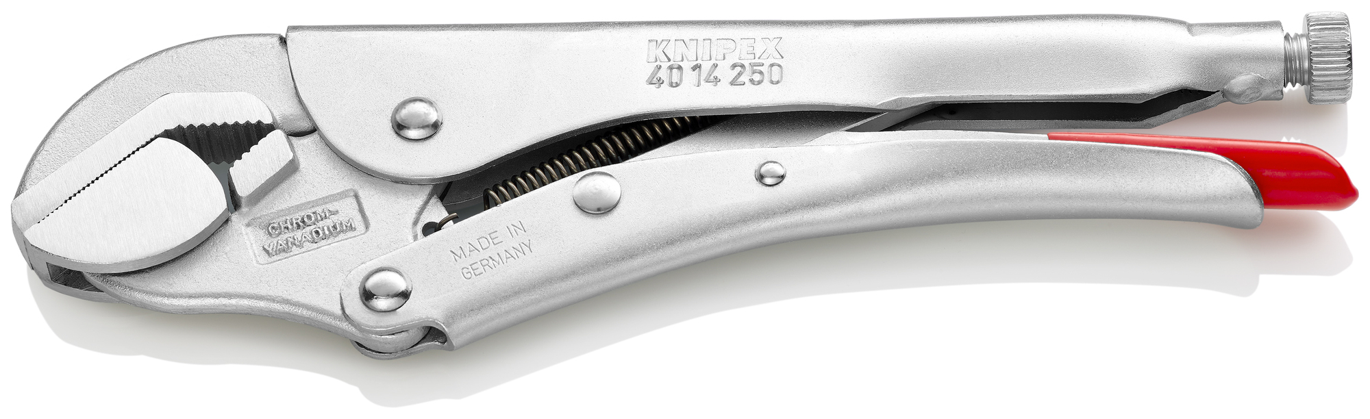Universal Grip Pliers-Pivoting Jaw, 10 in., Bare Handles, Bulk