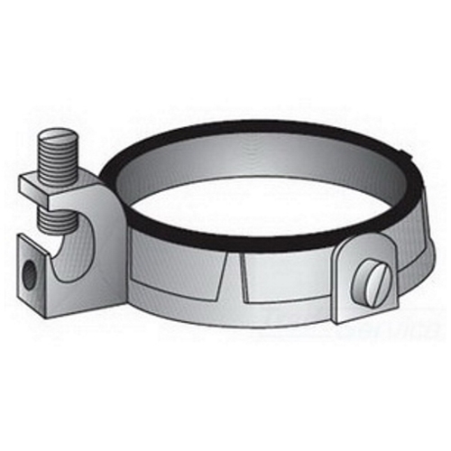 OZ-Gedney Type IBC-LS-AC Insulated Grounding Bushing With Lug, Size: 2 IN, Malleable Iron Body, Aluminum Lug, Steel Clamping Screw And Set Screws, Finish: Zinc Plated Body, Tin Plated Lug, Zinc Plated Clamping Screw And Set Screws, Connecti