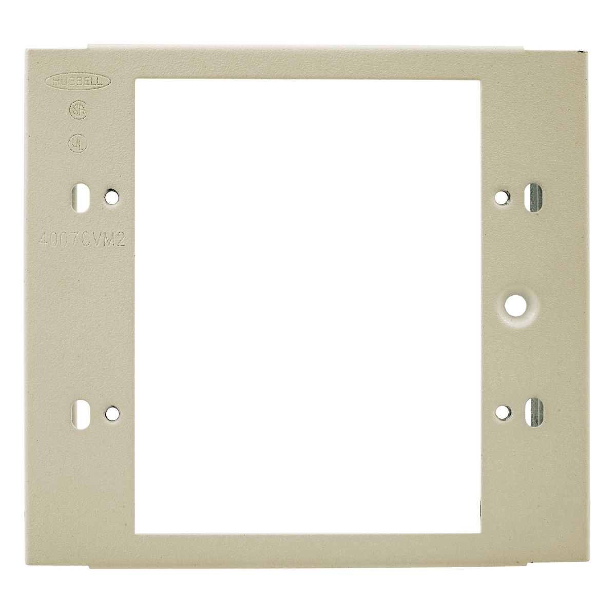 Metal Raceway Plate, Double, Vertical Mount , HBL4750 Series