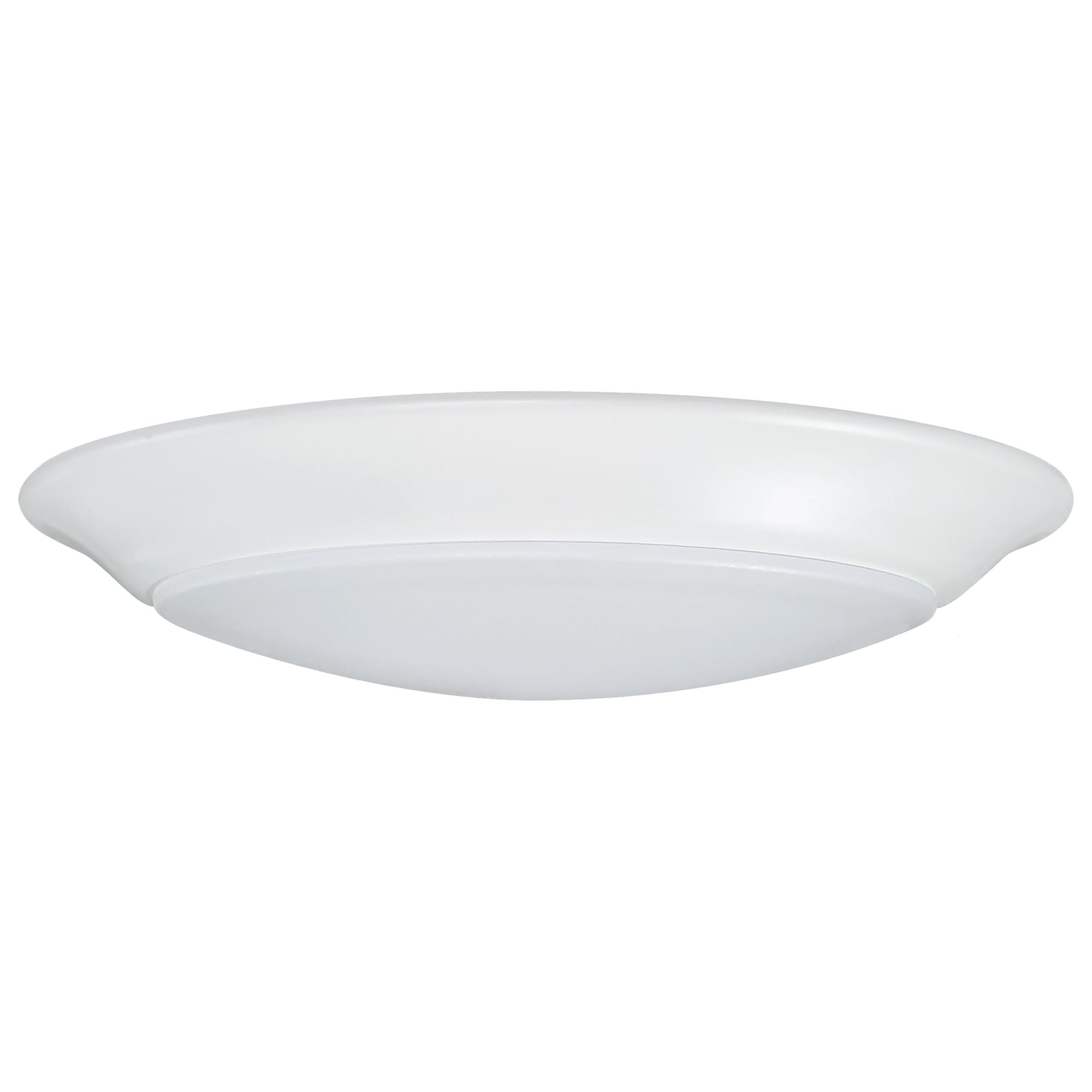 7-Inch LED Disk Light - CCT Selectable 3K/4K/5K - White Finish