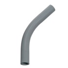 Schedule 40 Elbow, Size 3-1/2 Inches, Bend Radius Standard, Bend Angle 45 Degrees, Material PVC