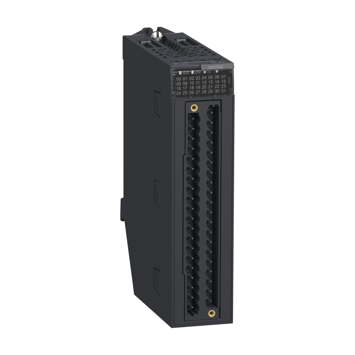 Discrete output module, Modicon X80, 32 transistor outputs, 12/24V DC