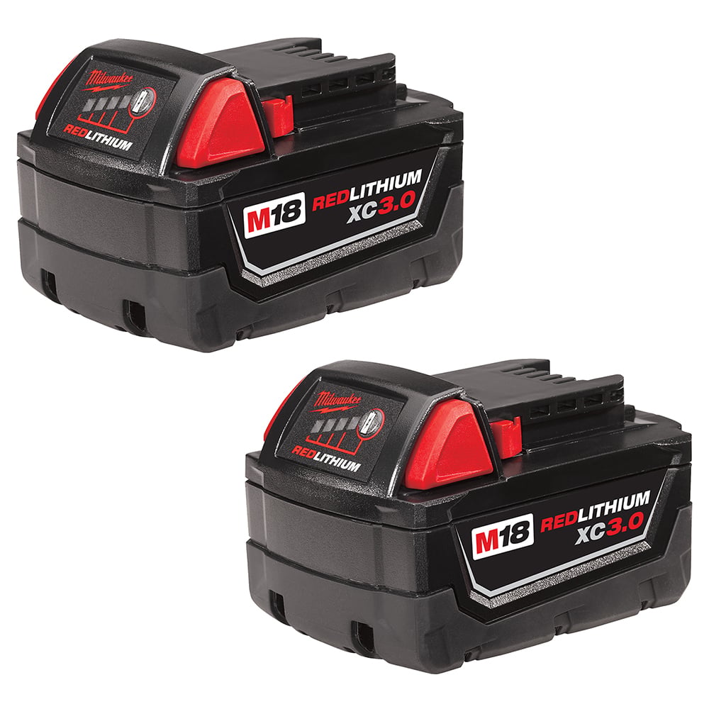 M18 REDLITHIUM High Capacity 3.0Ah Battery Pack (2 Piece)