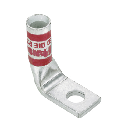 Copper Compression Lug, 1 Hole, #4 - #3 