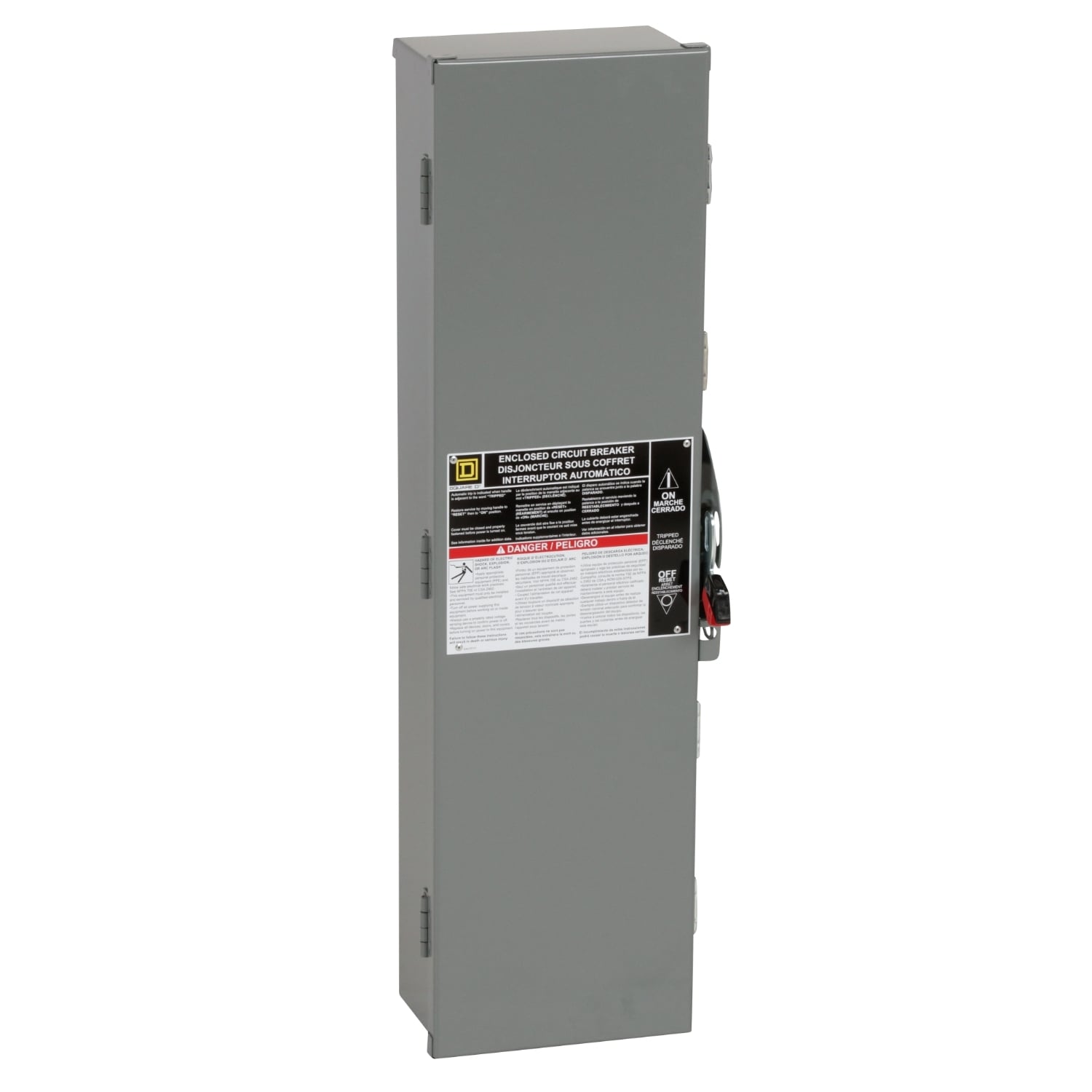 J250AWK PowerPact H- and J-Frame Circuit Breaker Enclosure, 15/250 Amp, Nema 3R/5/12