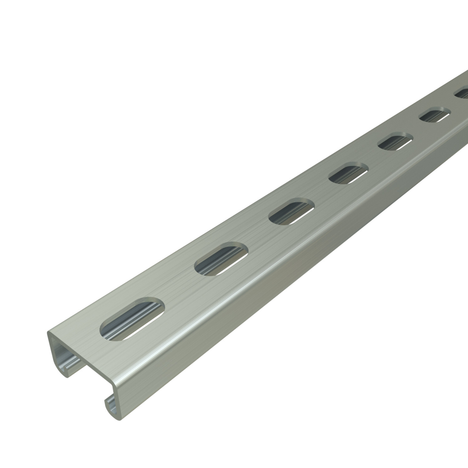 UNISTRUT CHANNEL, 12ga, 1-5/8"x 7/8", T-SLOTS, HG