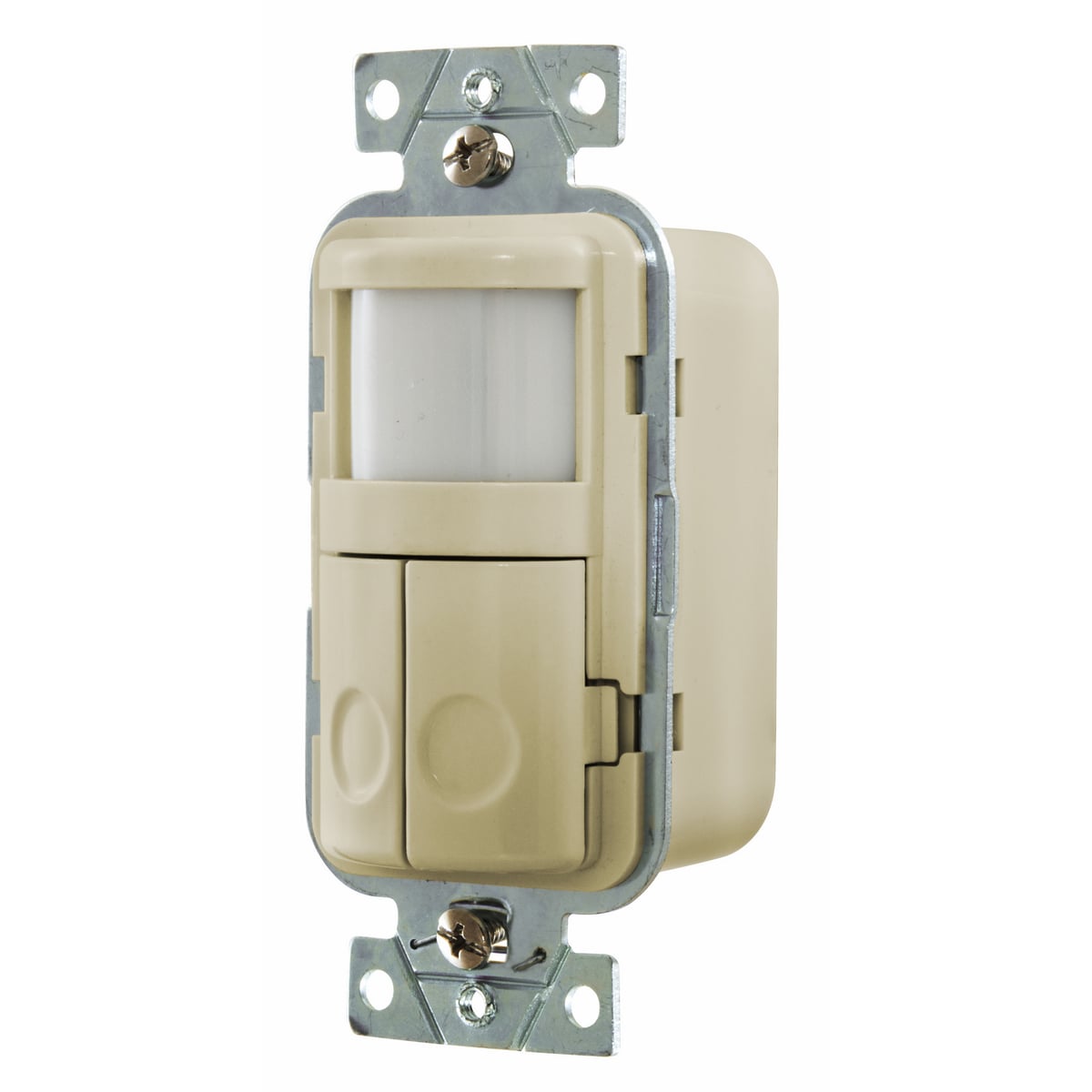 Occupancy Sensors, Passive Infrared, 2Circuit, Neutral Required, Ivory