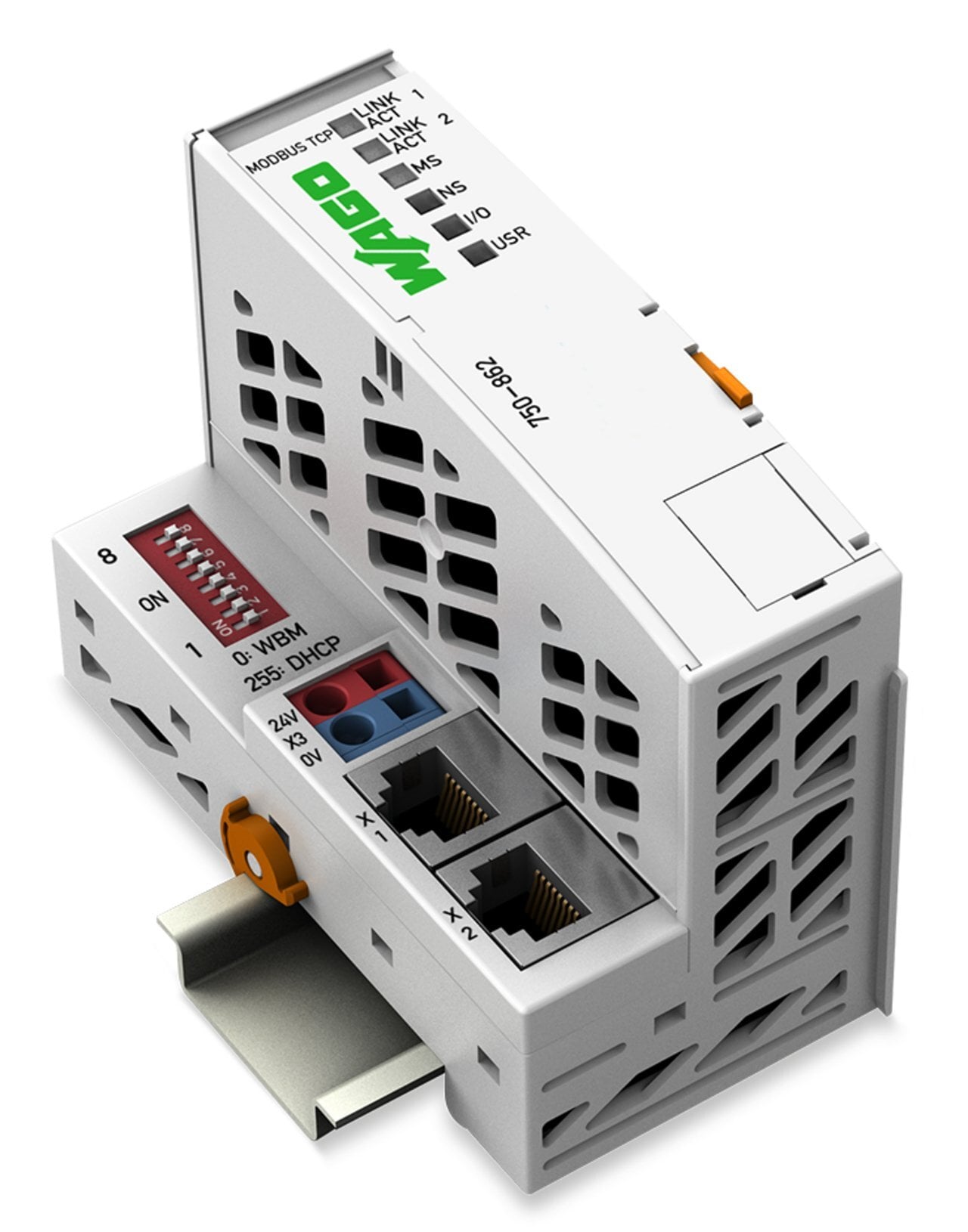Controller Modbus TCP; 4th generation; 2 x ETHERNET; ECO