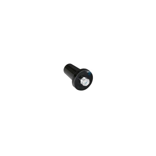 35kV 600 Series Deadbreak Insulating Plug (with Cap).  Plug Length 5.656 inch, Diameter 3 inch.  Epoxy.