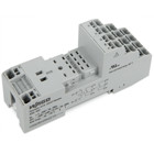 Relay socket; 4 changeover contacts