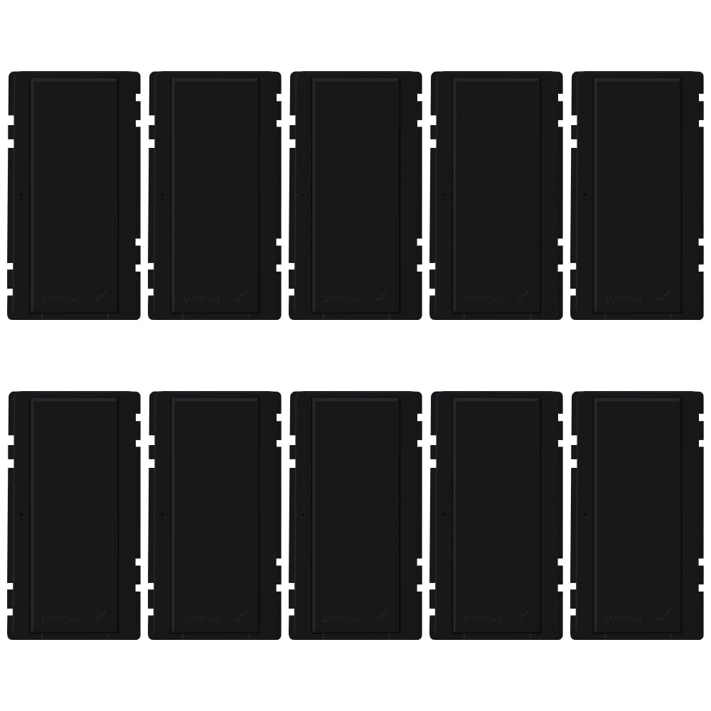 Replacement Button Kit for RadioRA 2 or HomeWorks switches, 1-pack in black