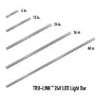 TRU-LINK 24V Light Bar - 3000K, 24 in., Black, 90+ CRI