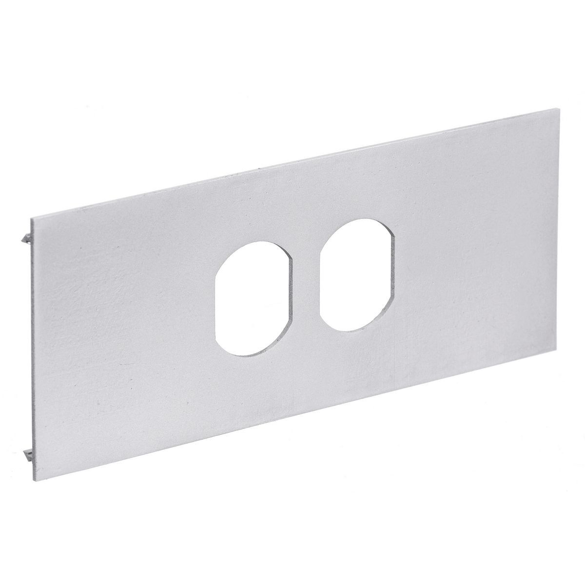 Metal Raceway, Plate, 1-Gang, Duplex, HBLALU3800/HBALUL4800 Series