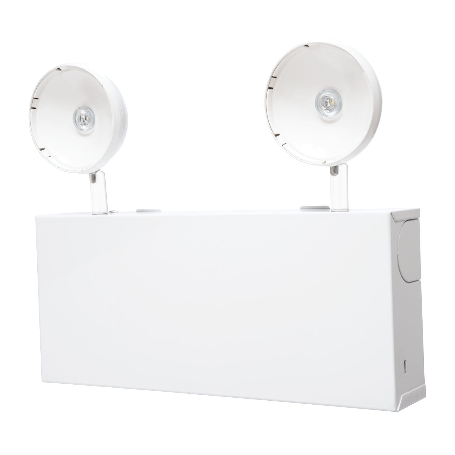 LED EM,white metal housing, NiCad battery,25ft