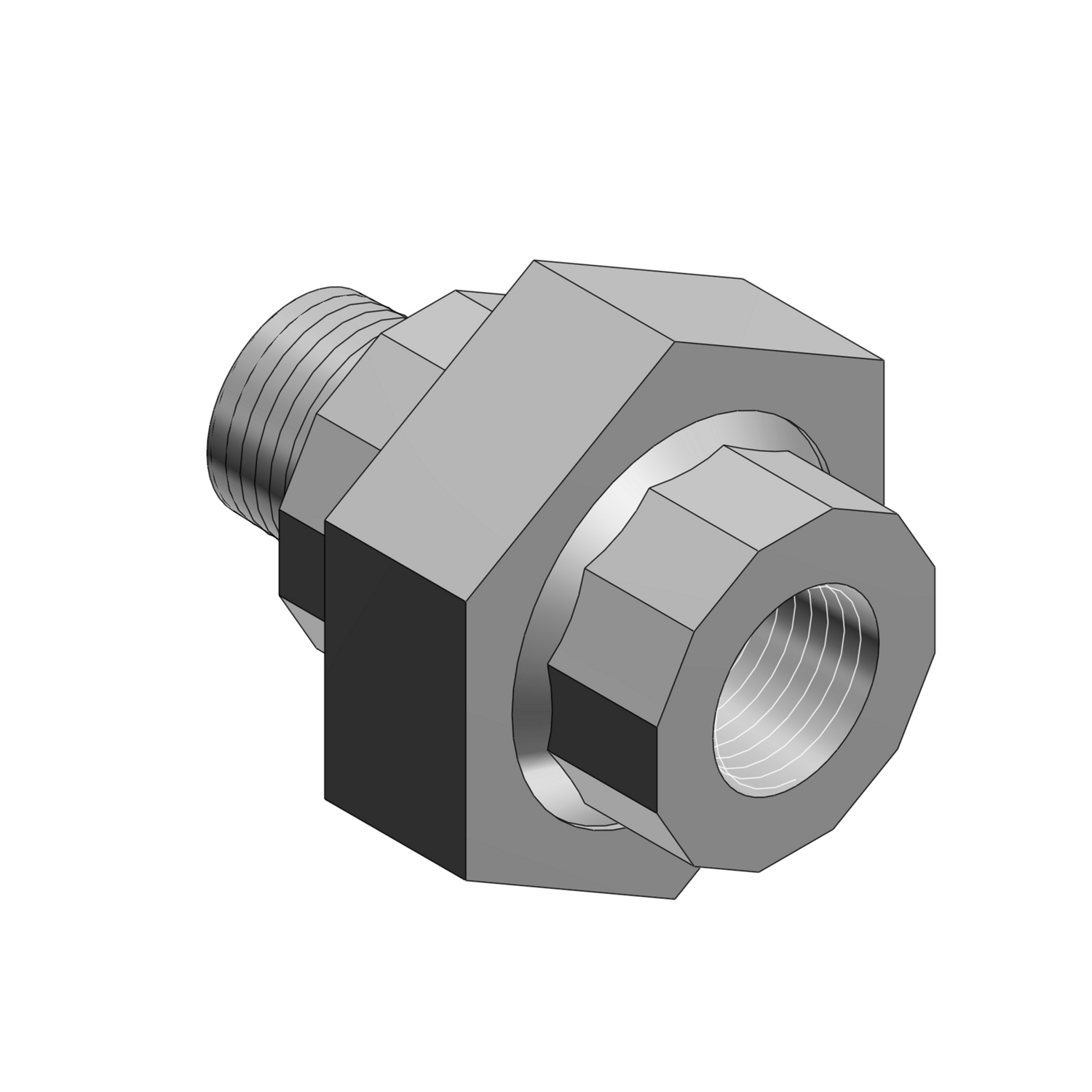 1 Inch Male to Female Union, 3 Piece, Die Cast Aluminum, for Hazardous and Non Hazardous Locations