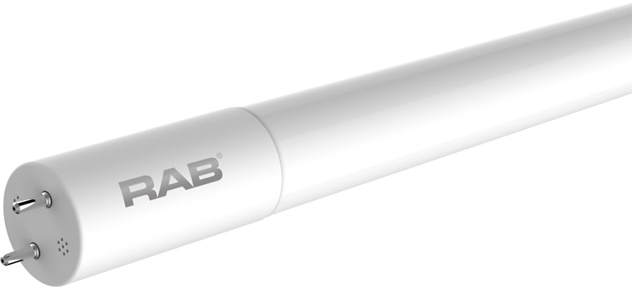Linear Tubes 1150 Lumens T8 9W 2 Feet Glass 80CRI 5000K Double Ended Wiring Method Ballast Bypass