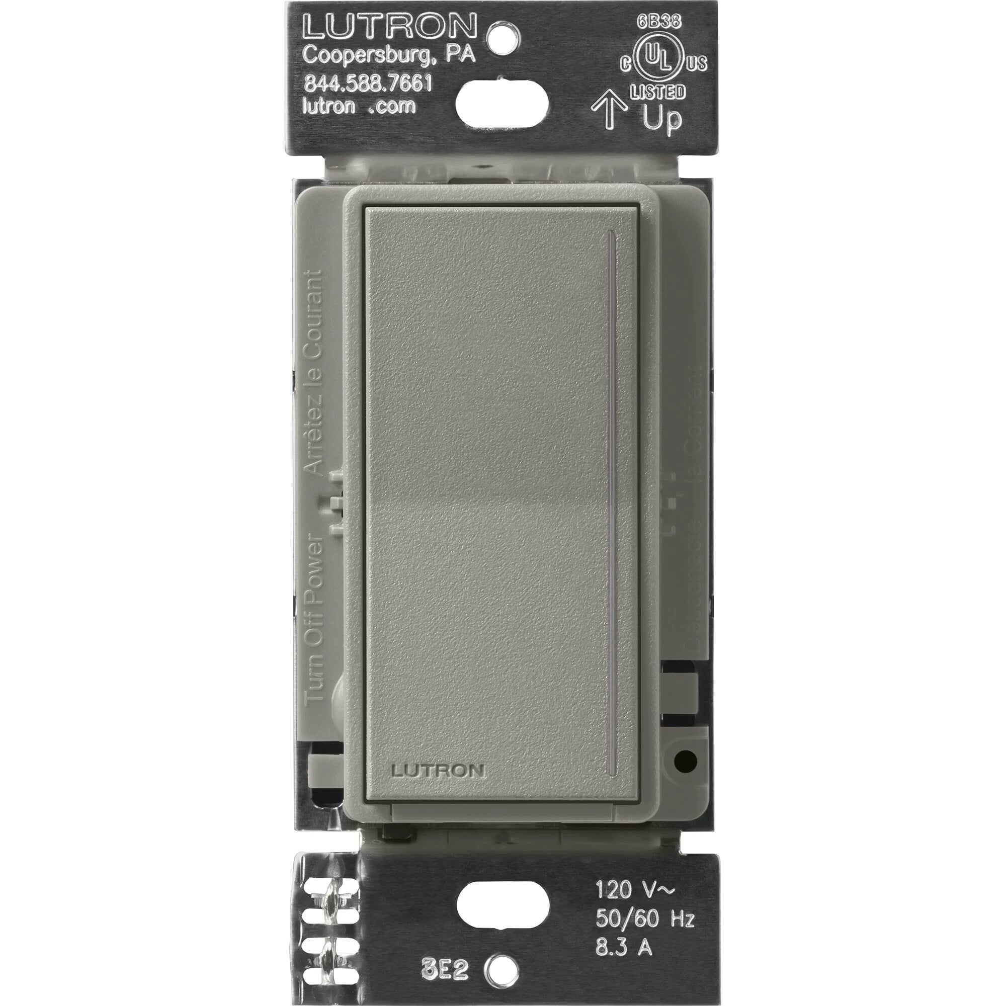 Sunnata Companion Dimmer Switch, for use only with Sunnata Pro LED+ Dimmer Switches, Cobblestone