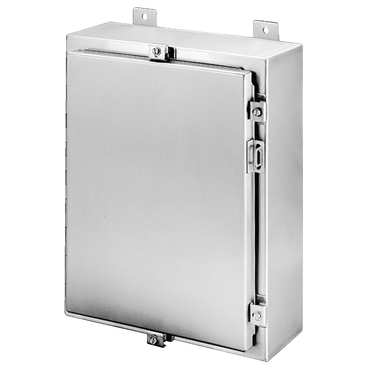 Wallmount Hinged with NEMA Clamps Type 4X, 60x36x16, Brushed, SS316