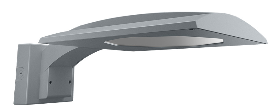 Area Lights 4651 Lumens Ivaft Forward Throw 38W Wall Mount 70CRI 4000K Roadway Gray 120V-277V 0-10V Dimming