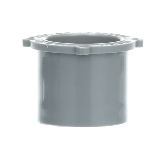 Reducer Bushing, Size 1-1/4 Inch x 1 Inch, Length 1-9/64 Inch, Material PVC, Color Gray, For use with Schedule 40 and 80 Conduit, Pack of 50