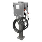Evr-Green 32 Amp, 7.7kW output, 18â€™ charging cable & Pedestal Mounting Pole and Base (Includes (1) EVPED-002 & (1) EVB32-H18)