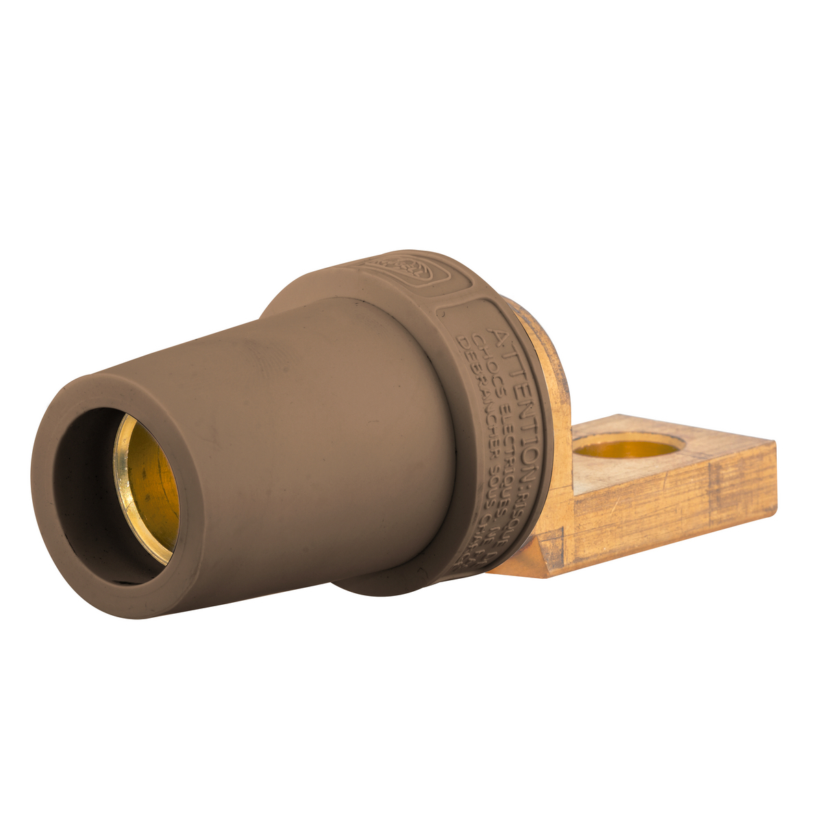 Single Pole Products, 300/400A Series,Female, Offset Stud Type, Brown