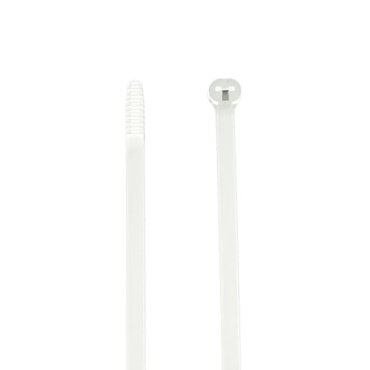 High Performance Cable Tie, Black Color Nylon 6.6, Length of 340mm (13.4 Inches) for Bundle Diameter up to 102mm (4 Inches), Width of 6.86mm (0.27 Inch), Tensile Strength Rating of 534 Newtons (120 Pounds), Operating Temperature of -30 Degrees Celsius (-22 F) to 85 Degrees Celsius (185 F), Bulk Pack