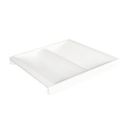 ValueLED Volumetric 5A, 20/25/30 Watts, 125 LPW, 120 277V, 0 10V Dimmable, 80+ CRI, 4000K, 2x2, For lay in grid ceilingsWhite