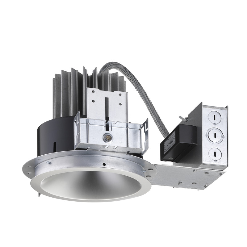6'' L-Series New Construction Downlight, 1500 Lumens, 3500K, Multi-Volt (120V - 277 Volt), Generation 4, 80+ CRI, 0-10V Dimming, SKU - 249FEL
