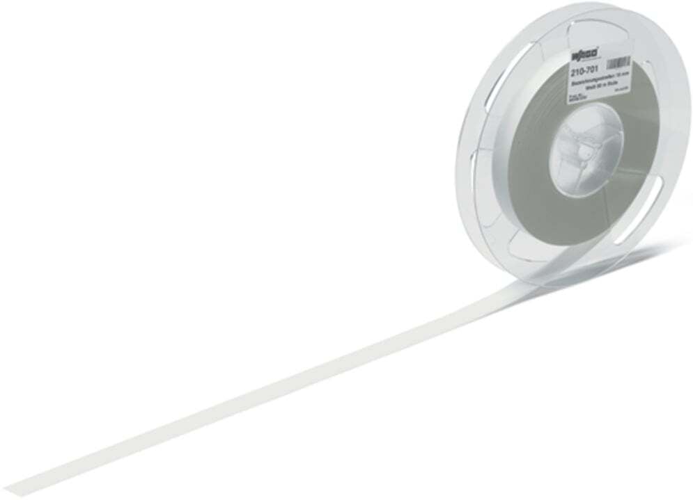 Marking strips; for Smart Printer; permanent adhesive; 15 mm; white