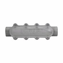 Eaton Crouse-Hinds series Condulet EKC conduit outlet body with cover, Feraloy iron alloy, 3"