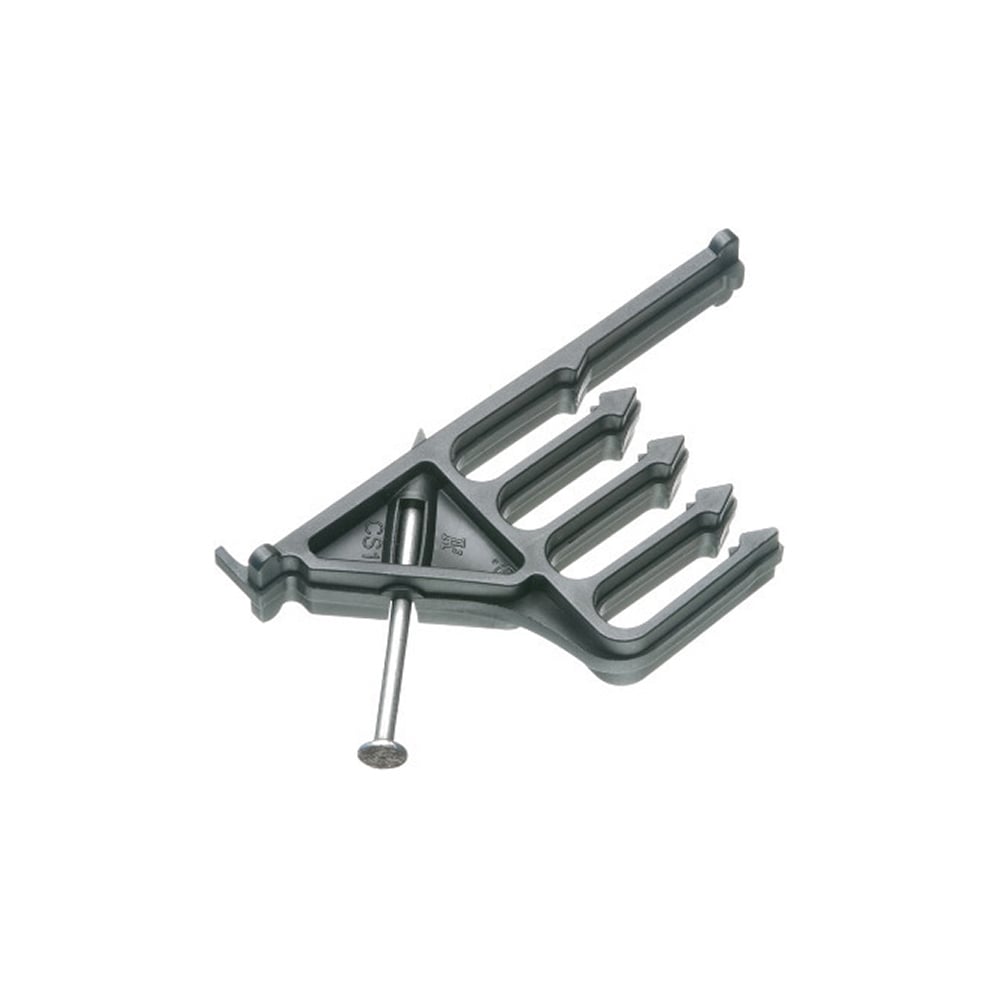 Nail in cable spacer that holds power or low voltage cables secure, sold in package quantity of 25.