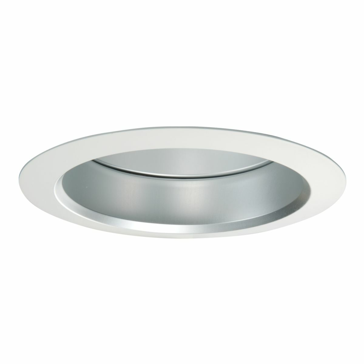 6" Trim Air-Tite Super Trim - Baffle White Trim with Haze Reflector