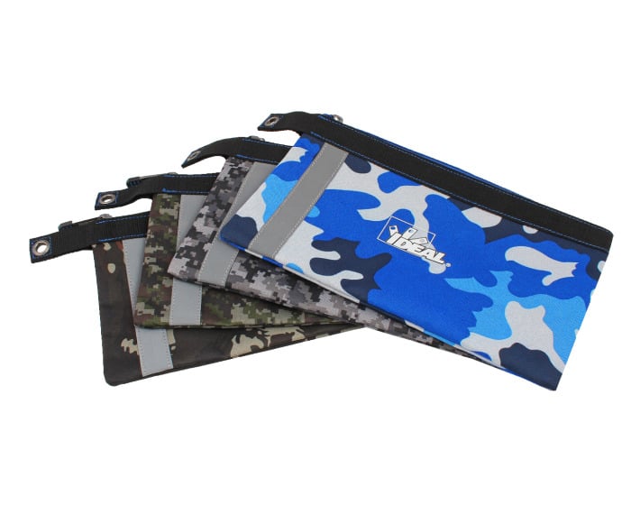CAMO ZIPPER POUCH, 4-PACK