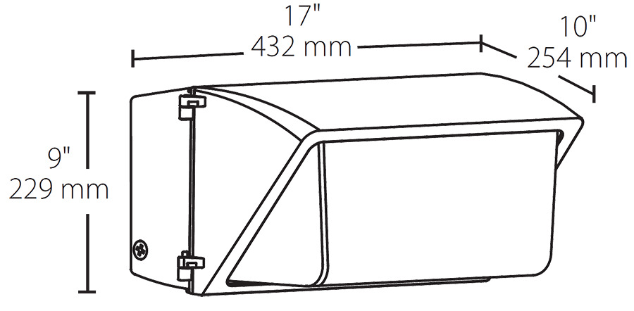 Obsolete- Wp3 55W,120V photocell Alt: Wp3Led75L-750U/photocell(120-277V)