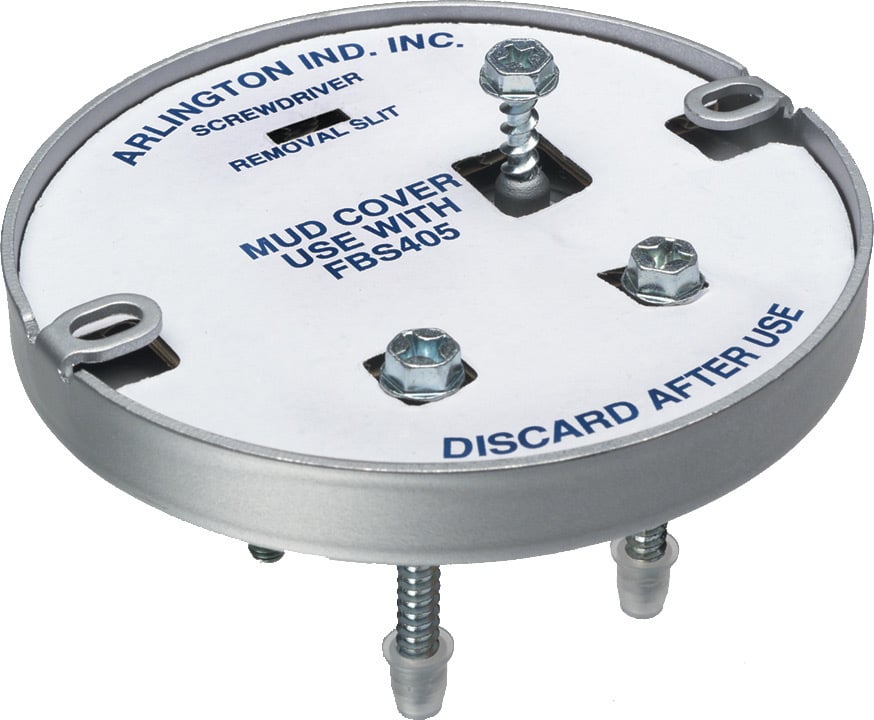 Steel pan box, fan and fixture rated mounting boxes. 70lb fan, 200lb fixture rated. For 1/2" and 5/8" drywall. 6.0 cu. in. Has threaded machine screw bracket mounting.