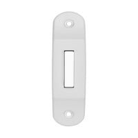 PrimeChime Plus 2 White Decorative Lighted Doorbell Button