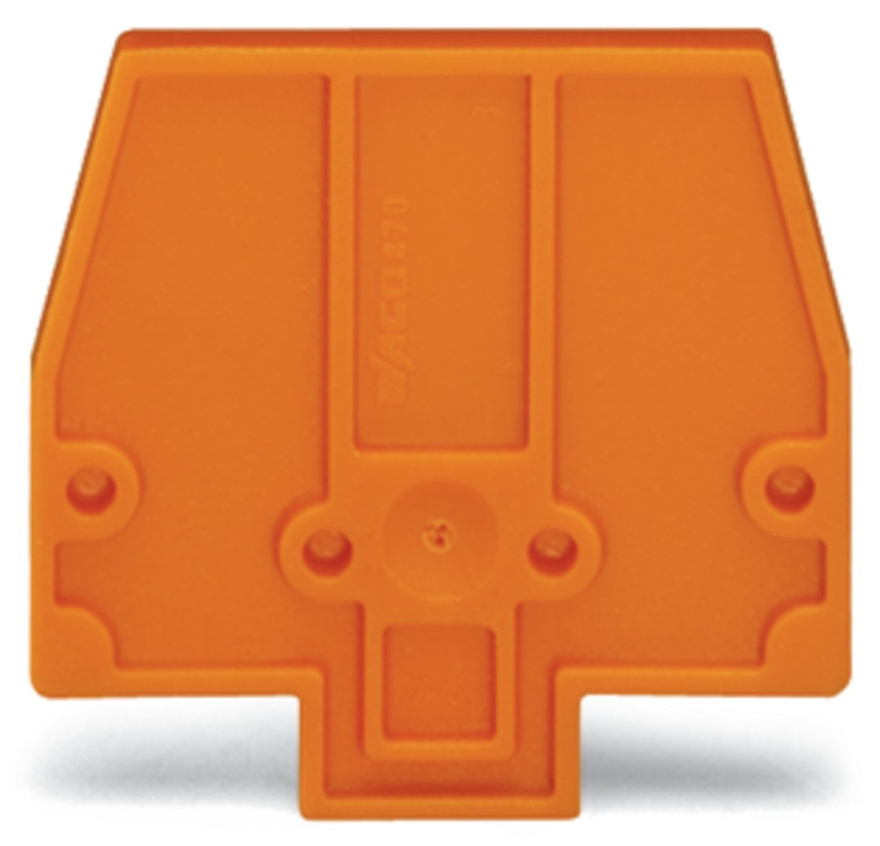 Separator plate; 2 mm thick; oversized; gray